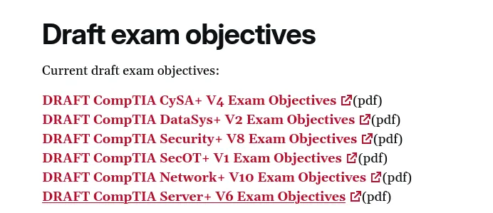 Comptia Beta