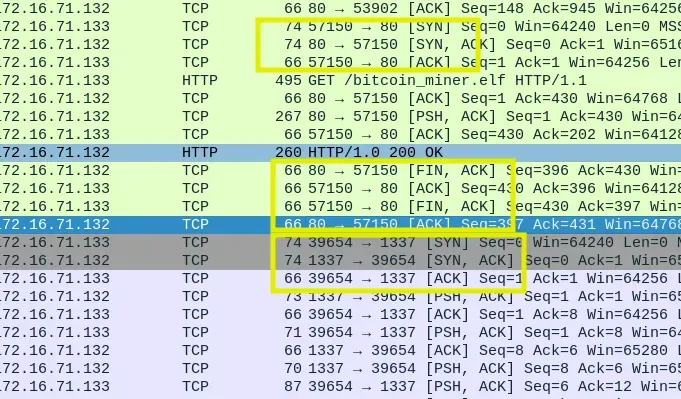 Network1 TCP Handshake