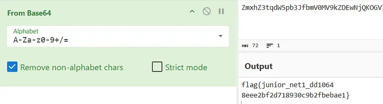 Network1 Base64 Decode